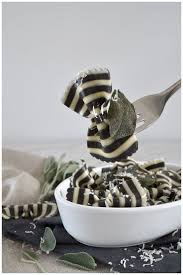 Black And White Bow Tie Pasta Mademoiselle Poirot White Party Foods Black Food Bowtie Pasta