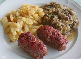 German Hacksteak Hunter Style German Recipes German Cuisine Traditional German Food Best German Food