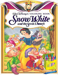 Snow white disney coloring pages can be useful for teachers and parents who cares about kids development coloring page resolution: Snow White And The Seven Dwarfs Coloring Book Color Wonder Snow White And The Seven Dwarfs Coloring Book Pages Markers Mess Free Coloring Wonderful Gift For Kids And Adults King Josh