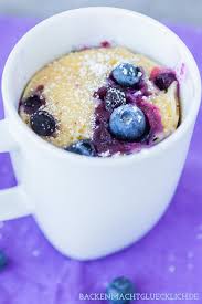 Tassenkuchen Mit Blaubeeren Backen Macht Glucklich Tassen Kuchen Tassenkuchen Becherkuchen