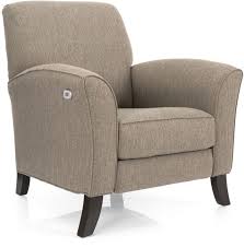 The composite wood frame, metal reclining mechanism, and wood legs provide strength. Decor Rest Furniture Ltd 2751 Beige Power Recliner Chair 2751 Beige Chair Crown Furniture Mattress