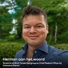 Maak kennis met Herman de Raaf, naast tandarts is hij ook Chief Medical  Officer bij Colosseum Dental. Hij neemt je graag mee in zijn inspirerende  kijk op tandheelkunde. “Na mijn start als