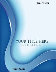 Free Printable Cover Pages That You Can Edit Online Add Your Own Text And Or Logo Cover Page Template Cover Pages Cover Page Maker