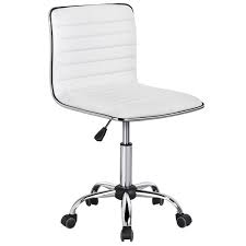 Maybe you would like to learn more about one of these? Yaheetech Adjustable Pu Leather Low Back Armless Desk Chair Ribbed Swivel Task Chair Office Chair Walmart Com Walmart Com