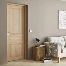 Une Porte Interieure Classique Et Tendance Leroy Merlin Porte Interieure Bloc Porte Porte Bois