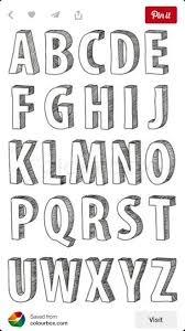 Block Letters Lettering Alphabet Lettering Block Lettering