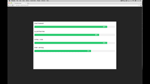 horizontal bar chart with css and javascript part 1