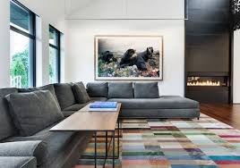 Gri Beyaz Uyumunun Daha Carpici Gorunmesi Ve Odayi Tekduze Gostermemesi Icin Basvurulacak Diger Bir Mecr Oturma Odasi Tasarimlari Mobilya Fikirleri Tasarim Oda