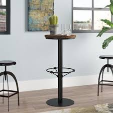 A wood dining table won't do that. Granite Top Pub Table Wayfair