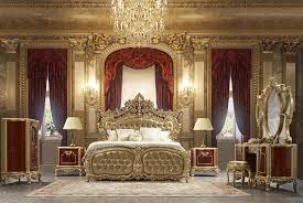 Royal Luxury 6 Piece Bedroom Set In