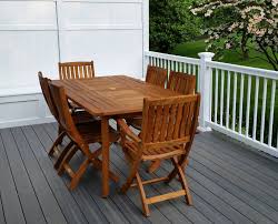 Outdoor dining set teak table and benches teak warehouse. Teak Patio Dining Set Manhattan Customer Photo From Goldenteak