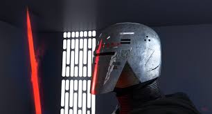 In this image, we see dark rey in an outfit that's nearly identical to the one kylo ren wears throughout all three. Star Wars The Force Awakens Concept Art By Dermot Power Concept Art World