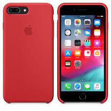 There are 8458 red iphone 8 plus for sale on etsy and they cost 2311 on average. Iphone 8 Plus 7 Plus Silicone Case Product Red Apple Ae