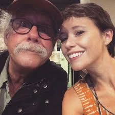Father Daughter Selfie Arlo Guthrie And Sarah Lee Guthrie On The 50th Anniversary Tour For Alices Resturant Music Clothes Musician Folk Music