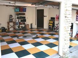 27 Awesome Garage Flooring Designs The Handy Guy Floor Design Garage Floor Design