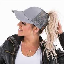 Baseball Cap Mit Loch Fur Zopf Hut Frisuren Zopfe Masken Kinder