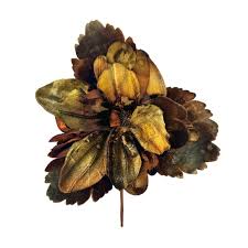 oversized flower brooch