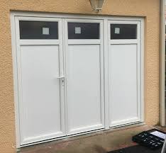 This is the new ebay. Remplacement D Une Porte De Garage Par Une Porte Fenetre 3 Vantaux Sur Mesure En Pvc Blanc Sur La Commune De Launaguet 31140 Eco Fenetres