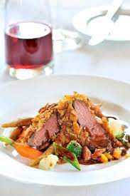pin auf fleisch