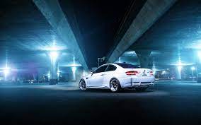Bmw Bmw M3 Bmw E92 M3 Car Parking Lot White Cars 1080p Wallpaper Hdwallpaper Desktop White Car Bmw M3 Bmw