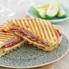 Can you grill chicken on a panini press. Grilled Chicken Club Panini Paula Deen Magazine