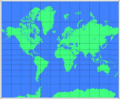 All sheets span a longitude of 60 degrees; 4 Mercator Projection Of The Earth Created With Gmt Download Scientific Diagram