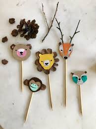 Cute And Easy Animal Cupcake Topper Craft Super Make It Animal Cupcakes Easy Easy Animals Cool Art Projects