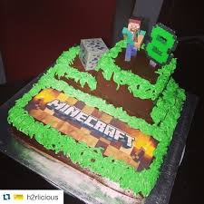 Birthday Party Theme Ideas For 9 Year Old Boy My Very First Attempt To Make A Minecraft Birthday Cake For An 8 Year Old Boy Boy Birthday Party Themes Boy Birthday Parties Funny Birthday Cakes
