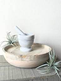 Genuine Marble Mortar Pedestal Set Smokey White Vintage Etsy Mortar Pedestal Glass Coffee Maker