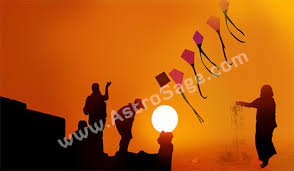 Makar Sankranti 2020 Date Makarsankranti Muhurat Greeting card for makar sankranti festival of hindu religion, makar sankranti greetings, happy makar sankranti, indian festival celebrated in january playing kites and eating sweet til gul laddu. makar sankranti 2020 date