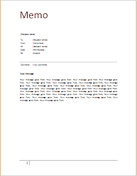 Ms Word Memo Template Document Templates Memo Template Memo Format Business Memo