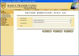 Ordin plata banca transilvania created date: Manual De Utilizare Al Aplicatiei De Internet Banking Bt 24