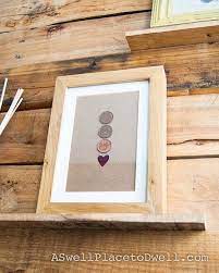 10 last minute diy gift ideas for boyfriend that will make him say 'i love you'. Le Frame Shoppe On Twitter I Love Diy Gifts To Show You Care And This Penny Art Project Is So Cute For Valentine S Day Choose Pennies With Dates That Mean Something And