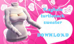 Keyhole turtleneck - Download (MMD) by YamiSweet on DeviantArt