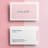 Minimal business card design for word & indd. 1