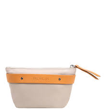 Liebeskind Kosmetiktasche Rindsleder Zierstreifen Grey 99 Galeria Karstadt Kaufhof