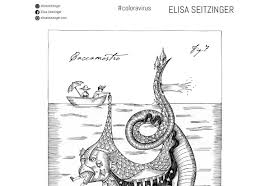 Il virus diventa una belva con le zanne,. Coloravirus Uno Sketck Book Con 100 Disegni Da Colorare A Casa Macitynet It