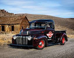 Image result for Black 1946 Truck