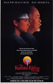 The Karate Kid Part 2 11x17 Movie Poster 1986 Karate Kid Karate Karate Kid Movie