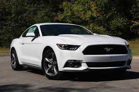 2015 Mustang V6 White Cloth Interior 2015 Mustang Mustang Ford