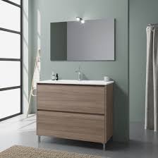 Waschtische (65 oder 80 cm) von merken.at verleihen auch ihrem bad ein besonderes flair. Bodenstandiger Waschtisch 100 Cm Mit Rovere Schubladen Kvstore
