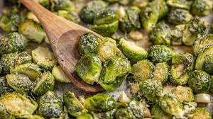 I love this recipe for brussel sprouts. Garlic Butter Roasted Brussel Sprouts