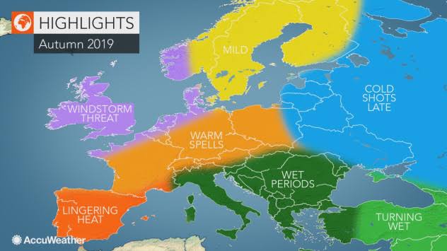 accuweather 2019 autumn forecast ile ilgili görsel sonucu