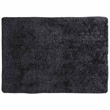 Große räume effektiv beruhigen mit einem teppich 200×300. Hochflor Teppich Aus Stoff Anthrazit 200x300 Polaire Maisons Du Monde