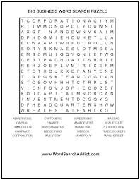 Crossword help, clues & answers. Big Business Printable Word Search Puzzle Word Search Addict