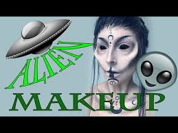 ALIEN Halloween Makeup Tutorial