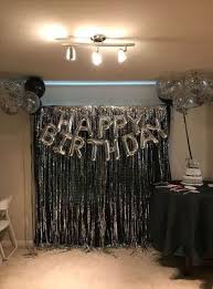 Decoration Ideas For 21st Birthday Party At Home Large 16 Self Inflating Happy Birthday Balloons Letter Banner Bunting Party Decoration Uk In 2020 Birthday Party 21 Birthday Surprise Party 21st Decorations