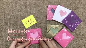 If you're someone who has problems formulating a romantic love letter, we offer the following tips to guide the process. How To Make Diy Origami Love Letter Envelope The Idea King Tutorial 37 Youtube