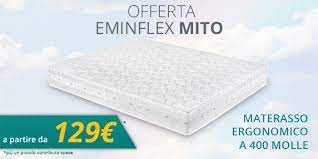 I materassi eminflex vengono prodotti ed offerti sul mercato da un'azienda italiana storica che si è fatta le offerte ed i prezzi di eminflex, per i materassi matrimoniali e singoli, sempre lanciati. Materassi Eminflex Offerte Sconti E Promozioni Materasso Letto Contenitore Trapunte