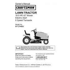 Shop the newest craftsman® riding lawn mowers, equipped to handle the demands of a large yard. Sears 944 Lawn Mower Manual
